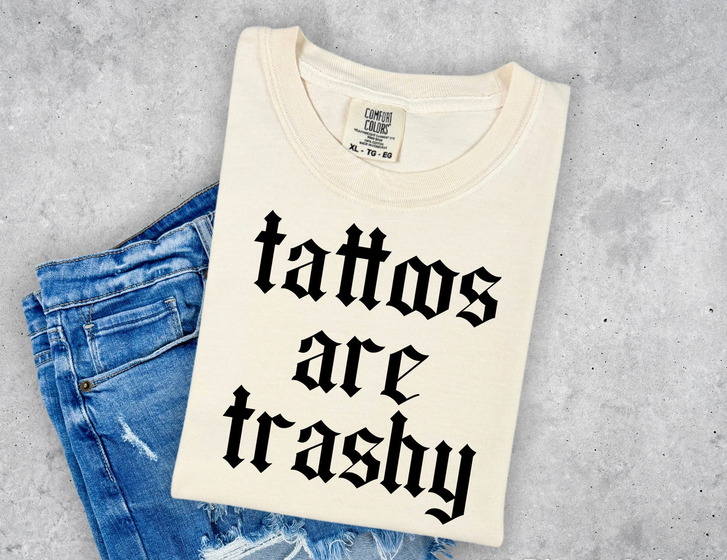 Tattoos are trashy