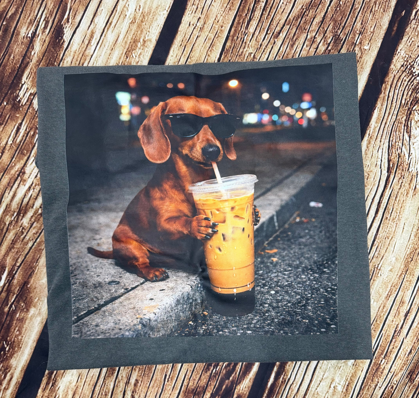 Dachshund Iced Coffee