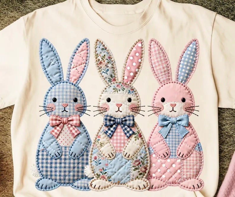Bunny Faux Patchwork