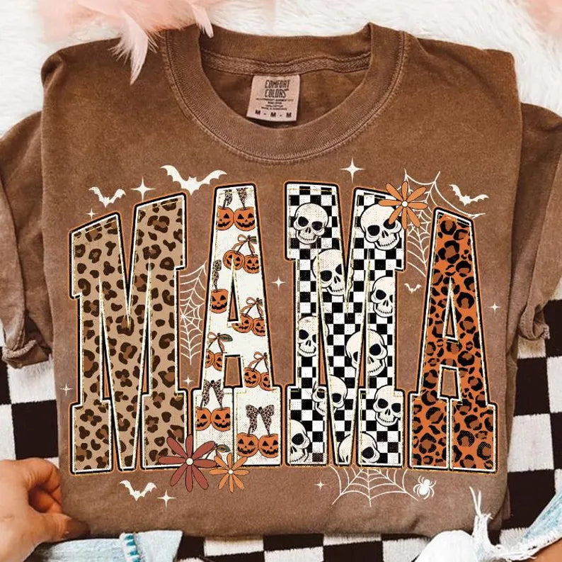 Retro Halloween Mama