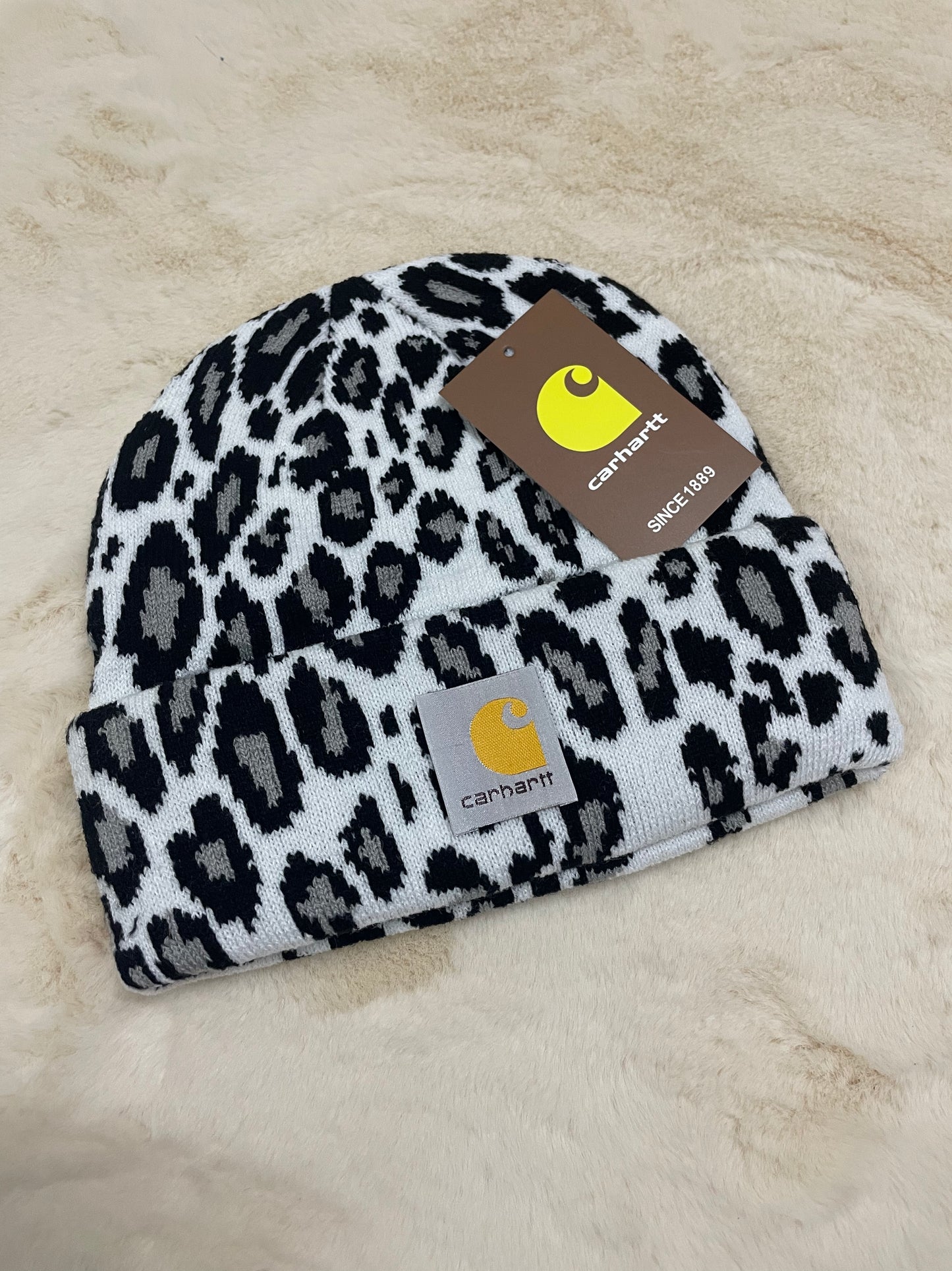 Leopard Beanie