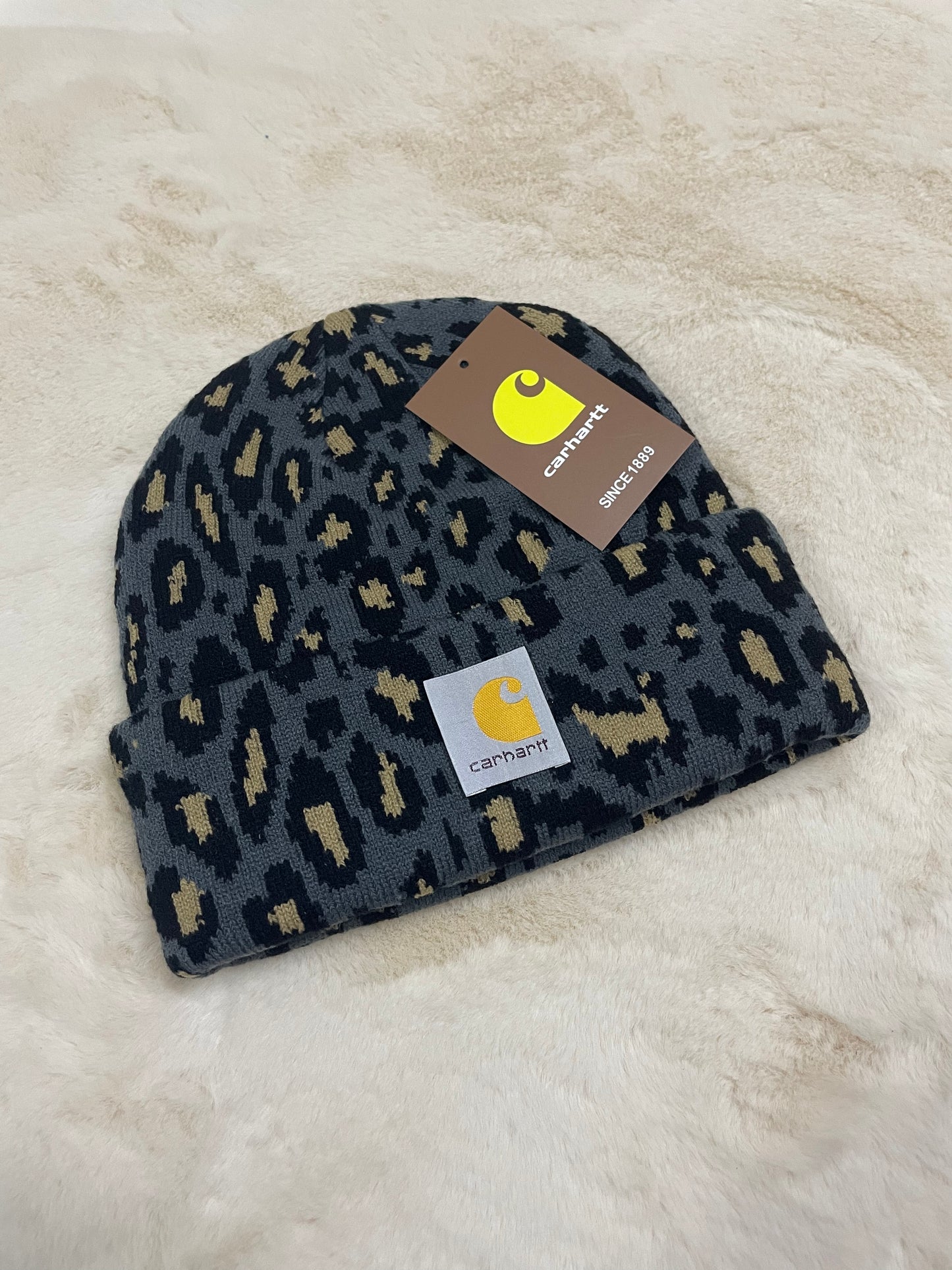 Leopard Beanie