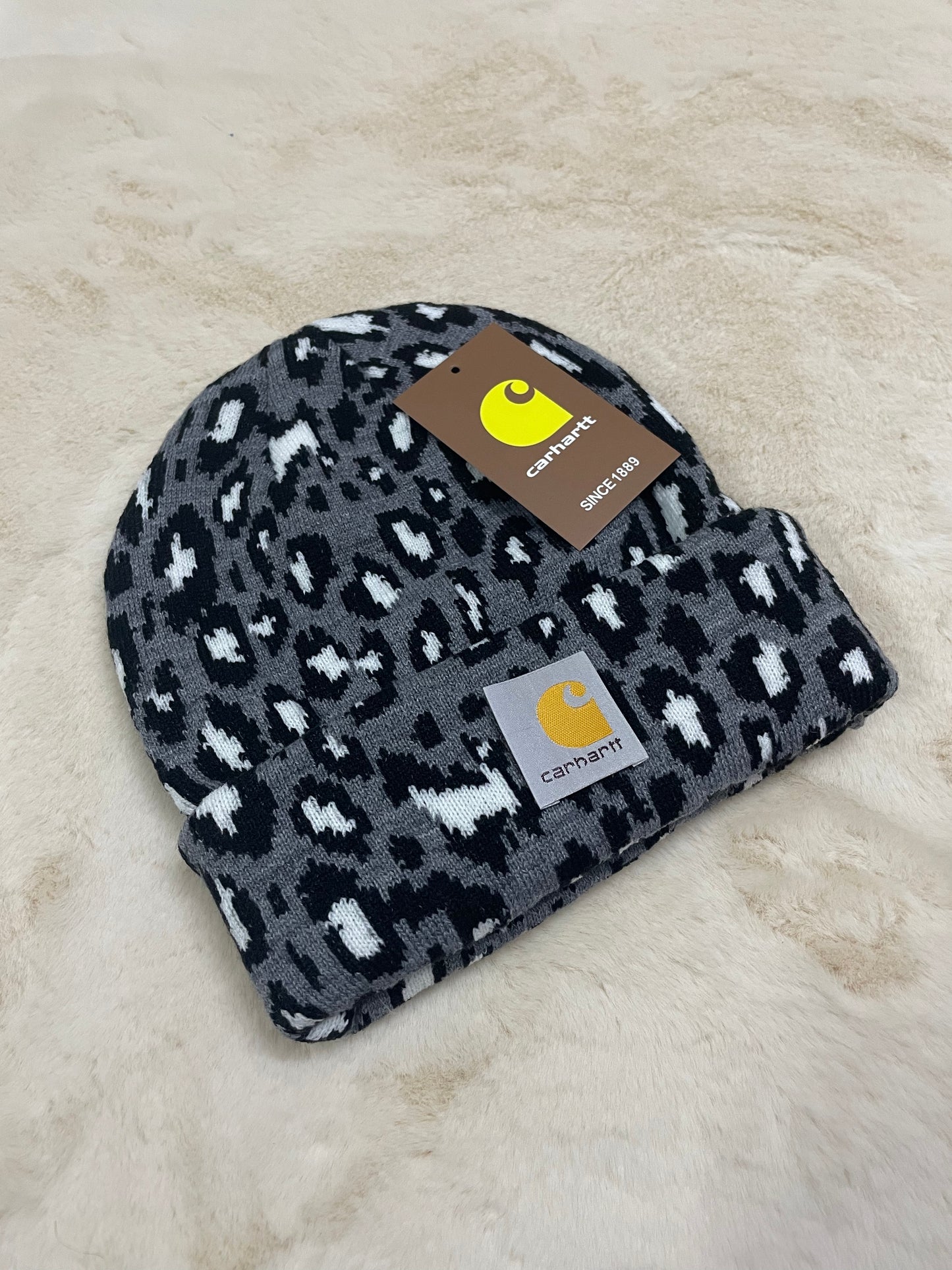 Leopard Beanie