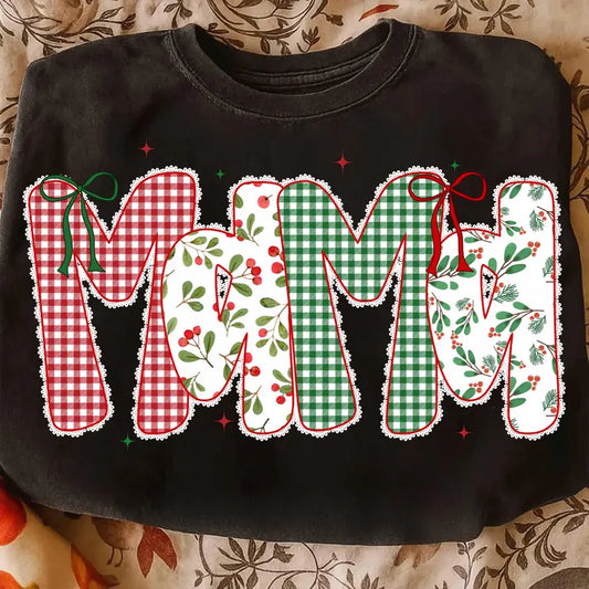 Christmas Mama Plaid