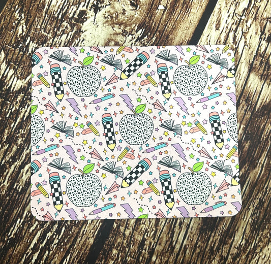Teacher Mouse Pad - Apple