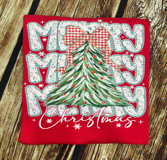 Stacked Merry Christmas