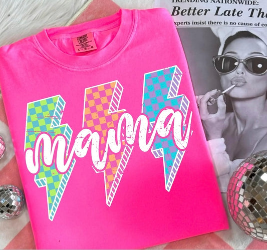 Mama Checkered Bolts