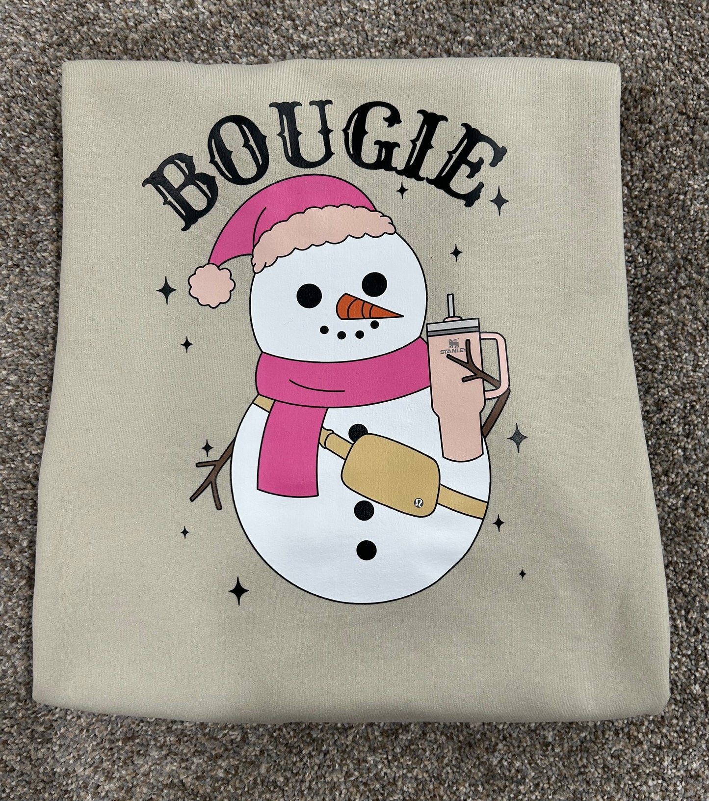 Bougie Snowman Crewneck