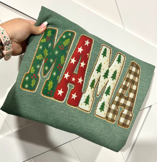 Mama Christmas Sweatshirt