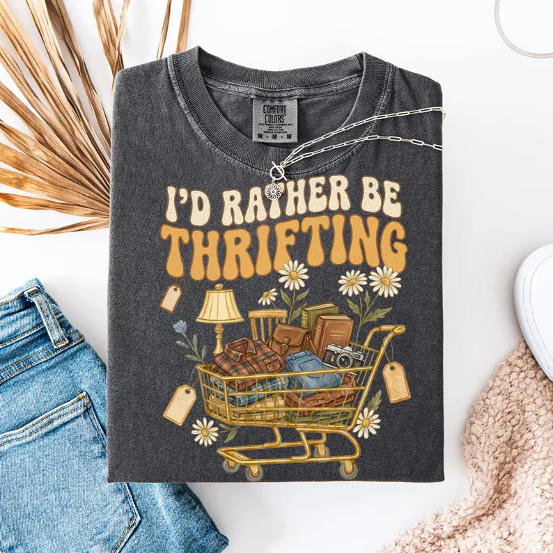 I’d Rather Be Thrifting Retro