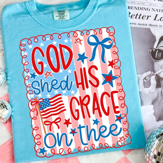 Flag God Shed His Grace on Thee